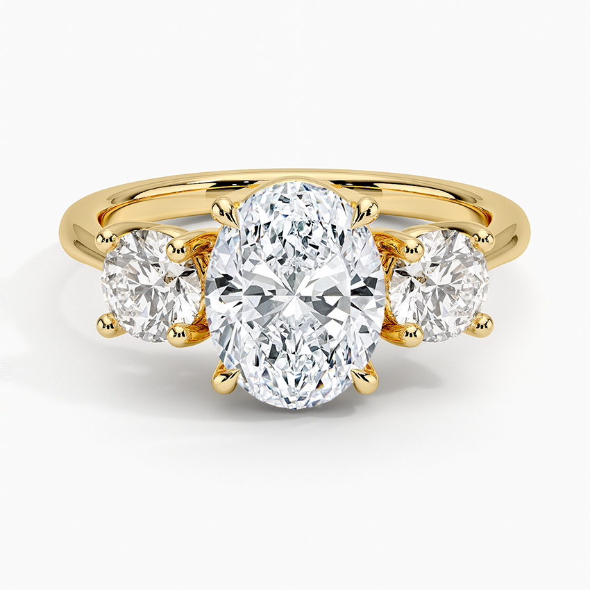 Luxe Selene Three Stone Diamond Ring (2/3 ct. tw.)