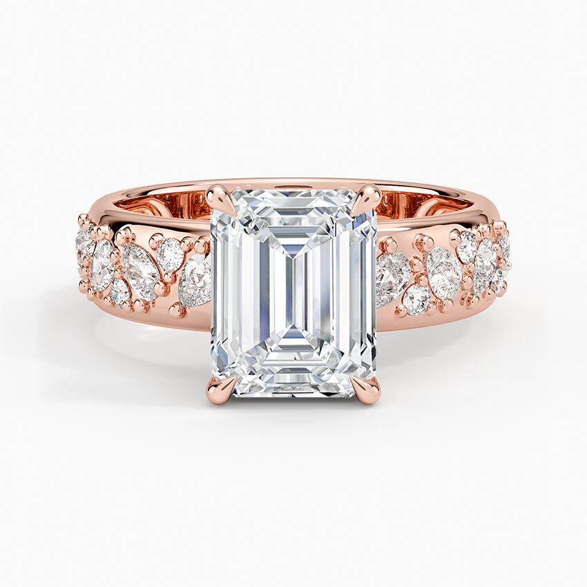 Mosaic Olivetta Three-Quarter Coverage Diamond Ring