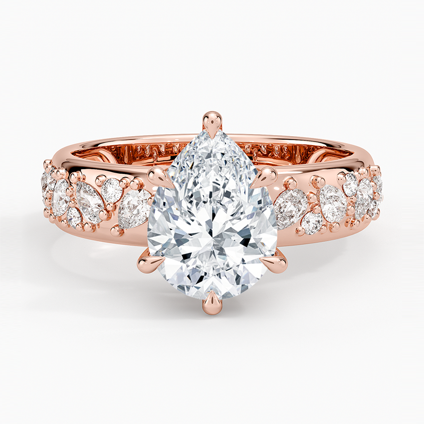 Mosaic Olivetta Three-Quarter Coverage Diamond Ring