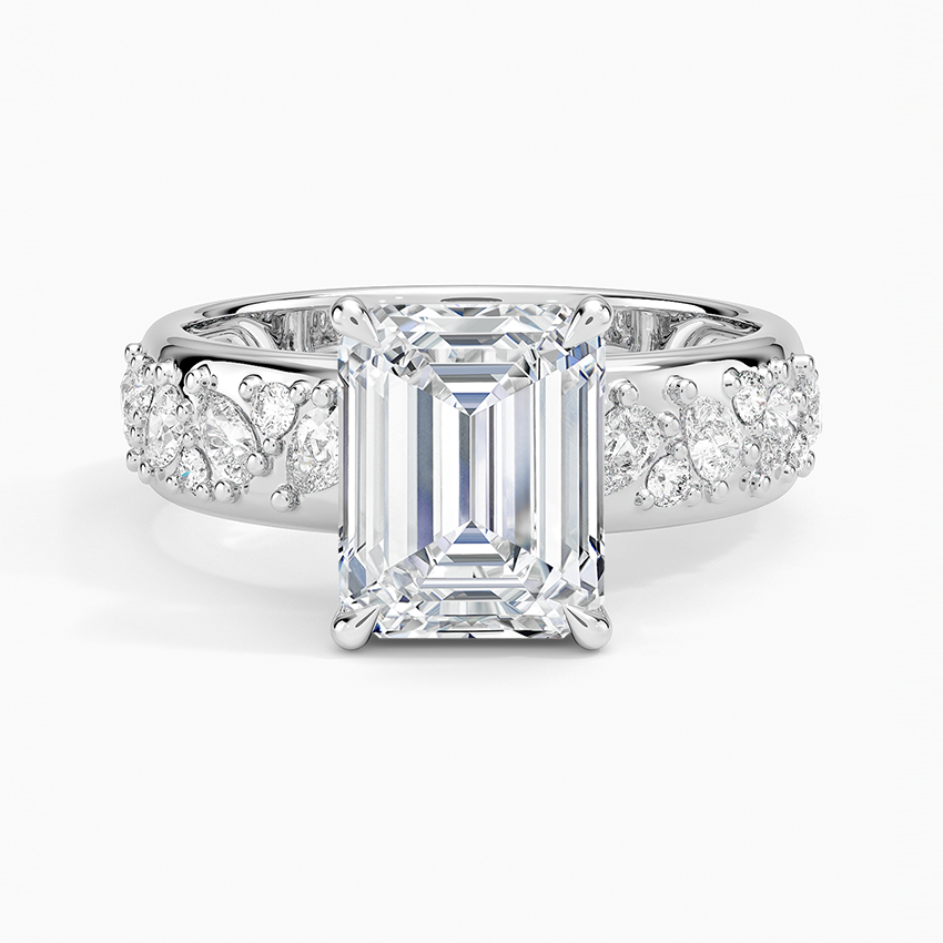Mosaic Olivetta Three-Quarter Coverage Diamond Ring