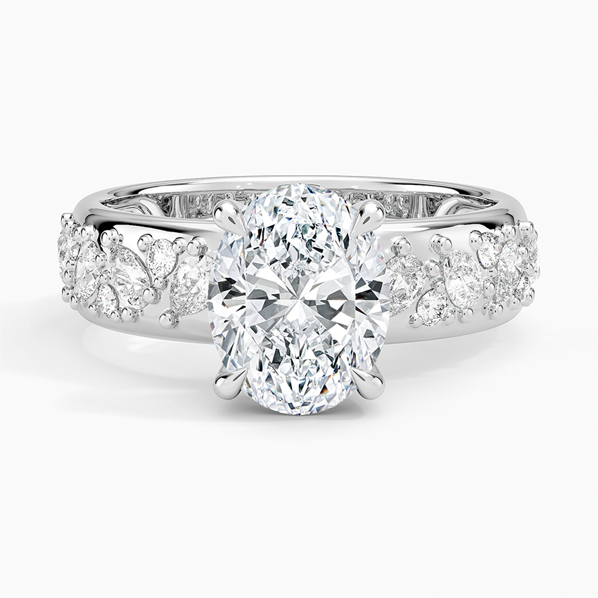 Mosaic Olivetta Three-Quarter Coverage Diamond Ring