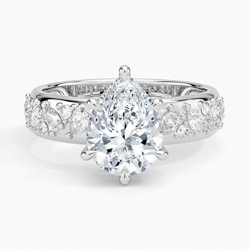 Mosaic Olivetta Three-Quarter Coverage Diamond Ring