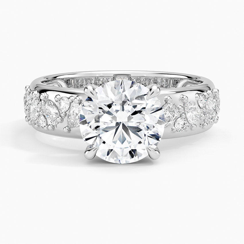 Mosaic Olivetta Three-Quarter Coverage Diamond Ring