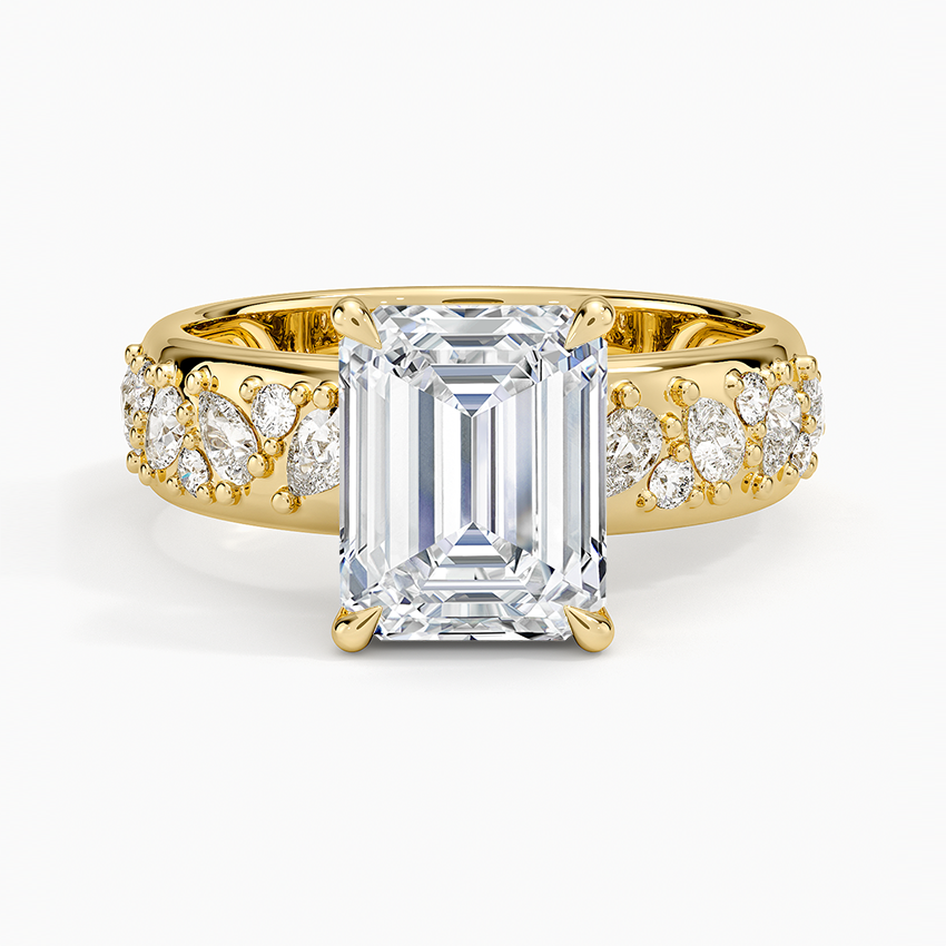 Mosaic Olivetta Three-Quarter Coverage Diamond Ring