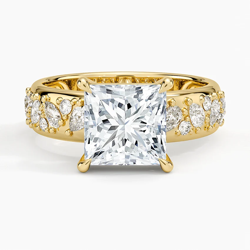 Mosaic Olivetta Three-Quarter Coverage Diamond Ring