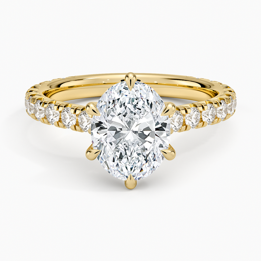 Sienna Three-Quarter Coverage Diamond Ring