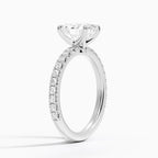 Amelie Three-Quarter Coverage Diamond Ring