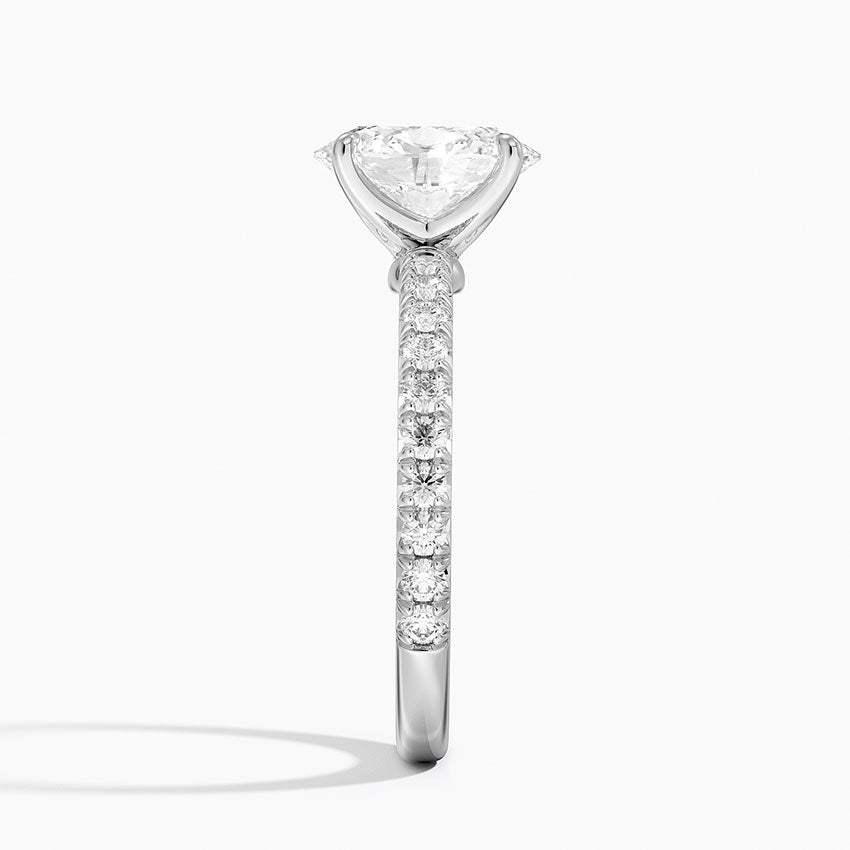 Amelie Three-Quarter Coverage Diamond Ring