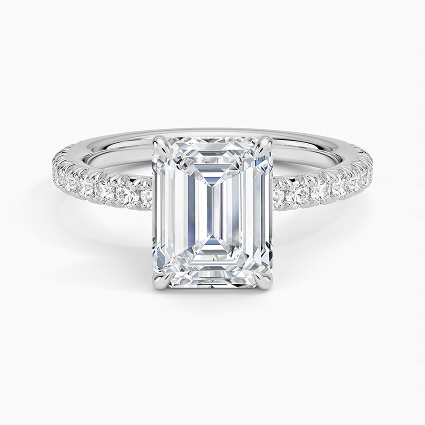 Amelie Three-Quarter Coverage Diamond Ring