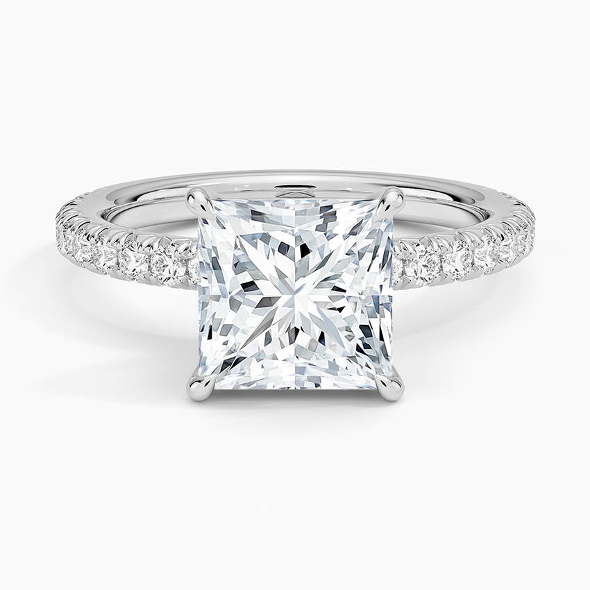 Amelie Three-Quarter Coverage Diamond Ring
