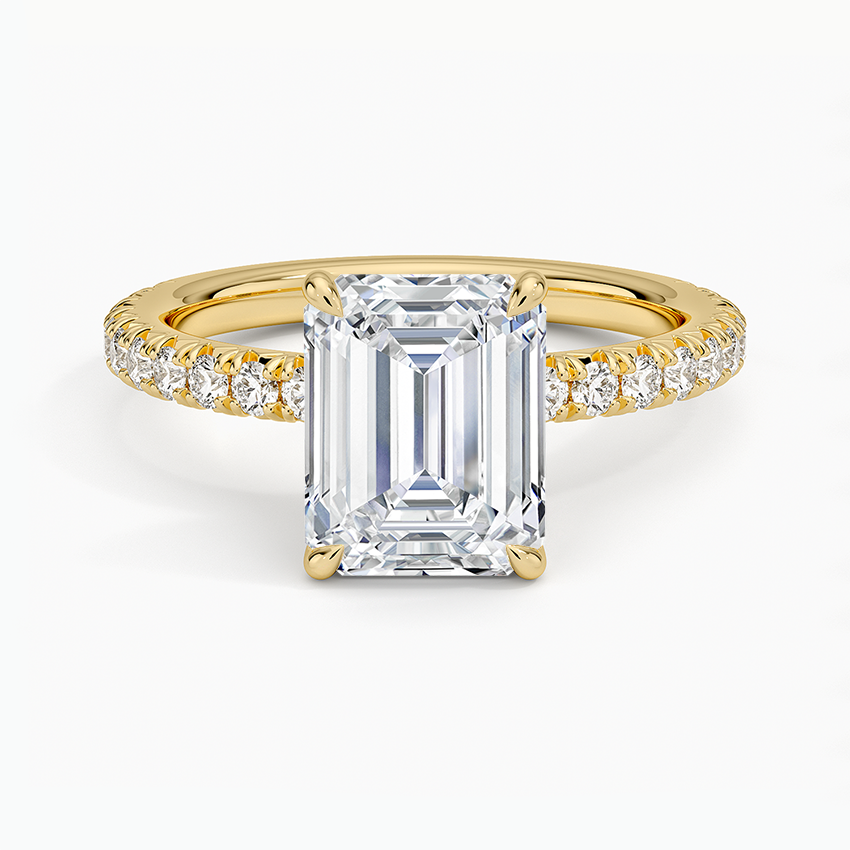 Amelie Three-Quarter Coverage Diamond Ring
