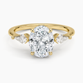 Luxe Cometa Three Stone Diamond Ring (1/3 ct. tw.)