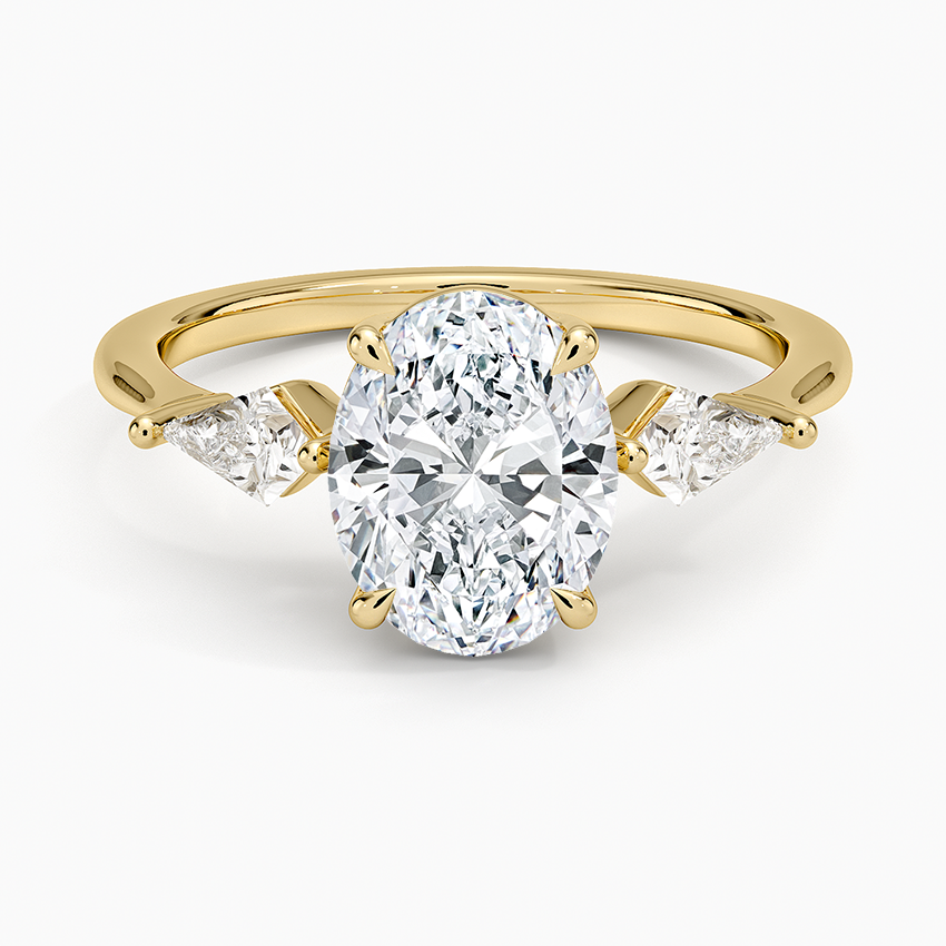Luxe Cometa Three Stone Diamond Ring (1/3 ct. tw.)
