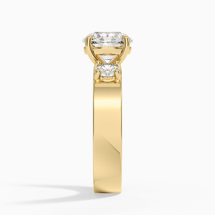 Peyton Three Stone Diamond Ring