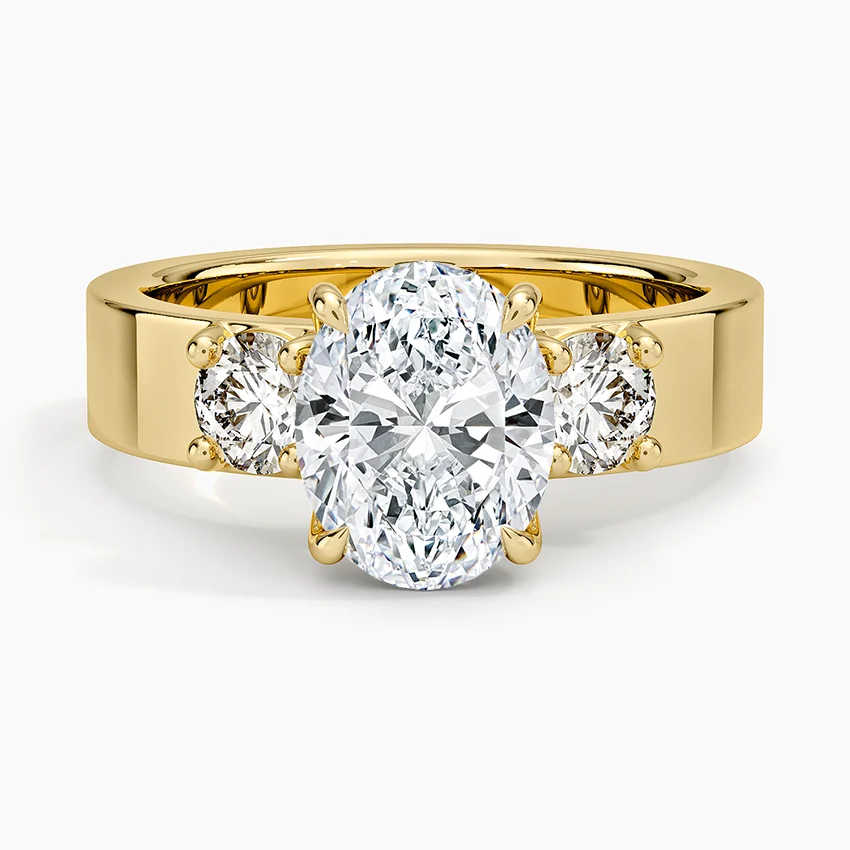 Peyton Three Stone Diamond Ring
