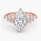 Nadia Taper Diamond Ring