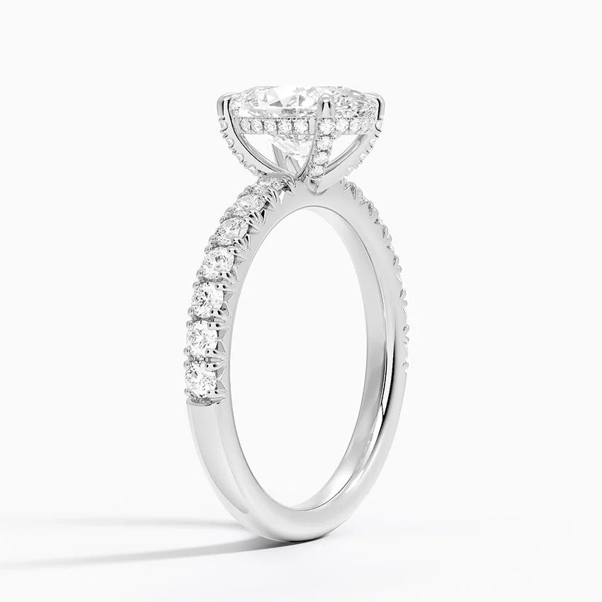 Olympia Half Coverage Diamond Ring