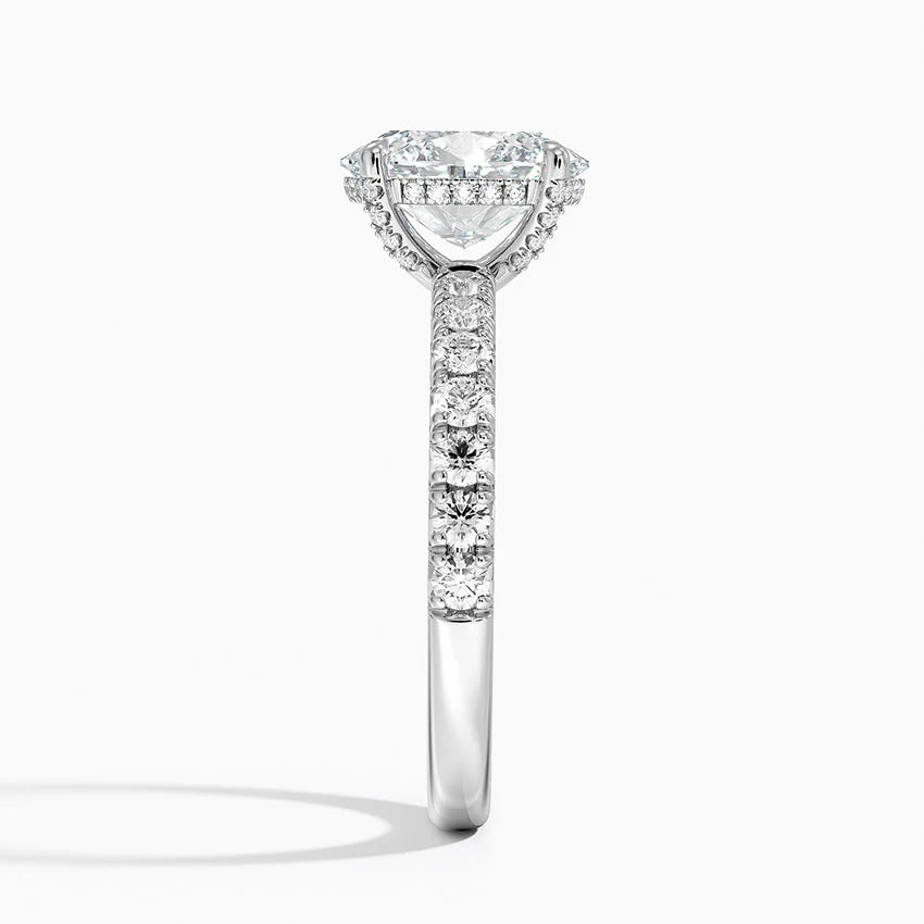 Olympia Half Coverage Diamond Ring