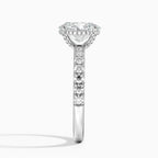 Olympia Half Coverage Diamond Ring