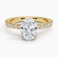Olympia Half Coverage Diamond Ring