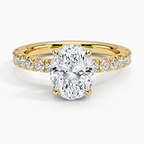 Olympia Half Coverage Diamond Ring