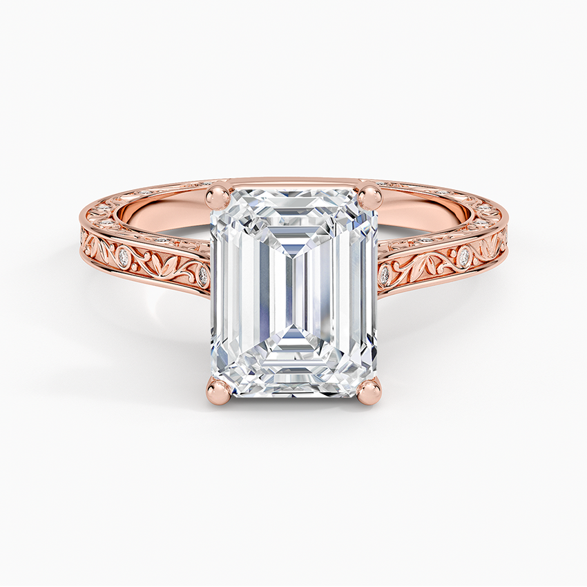 Grove Perfect Fit Engraved Diamond Ring