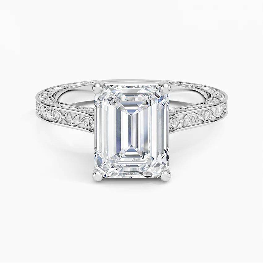 Grove Perfect Fit Engraved Diamond Ring