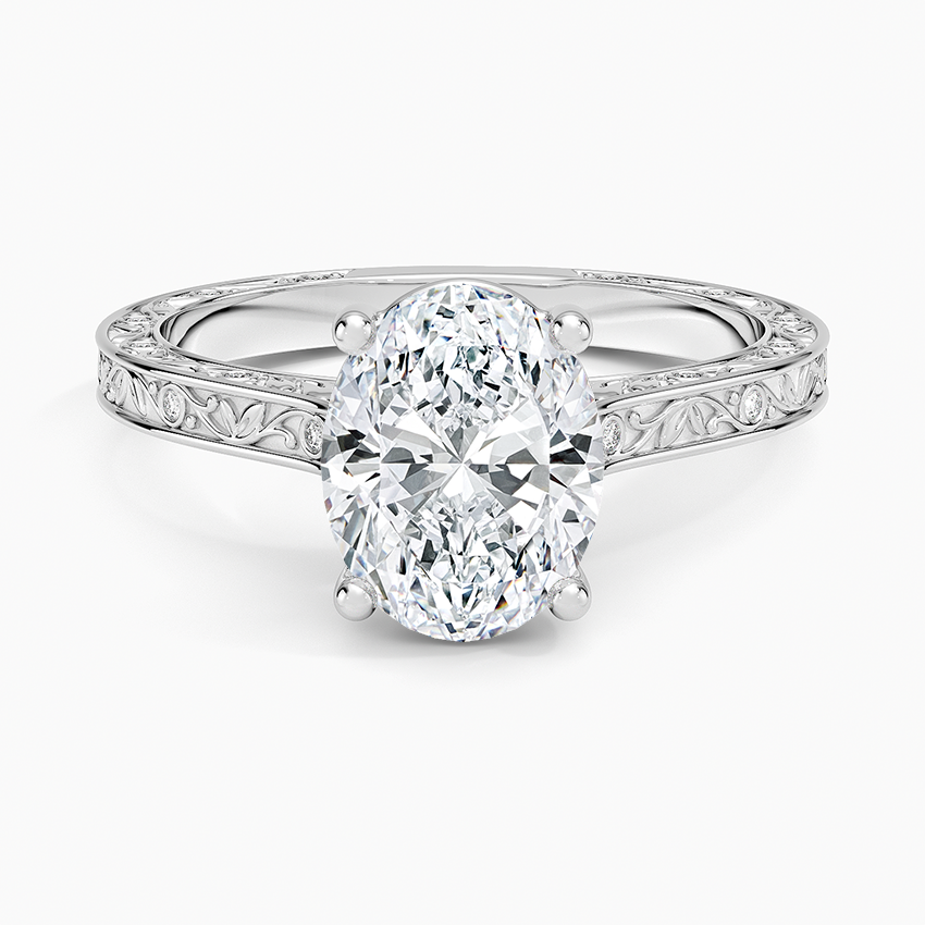 Grove Perfect Fit Engraved Diamond Ring
