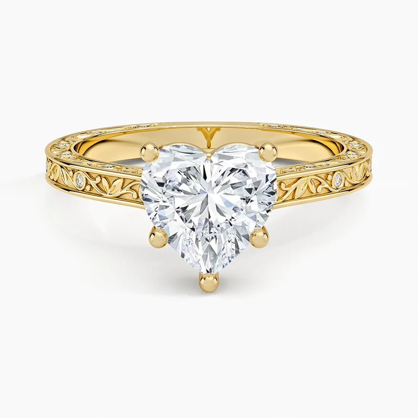 Grove Perfect Fit Engraved Diamond Ring