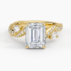 Grand Camellia Diamond Ring