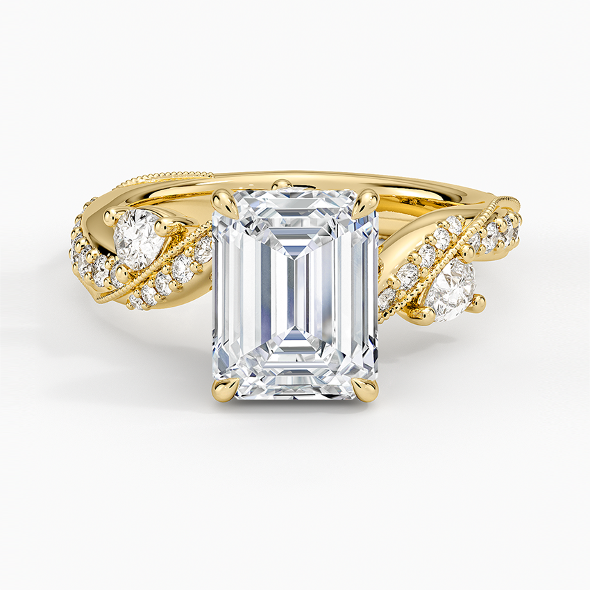 Grand Camellia Diamond Ring