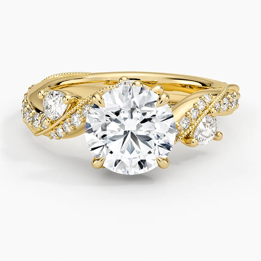 Grand Camellia Diamond Ring