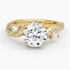 Grand Camellia Diamond Ring