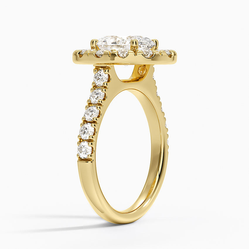 Adele Halo Diamond Ring