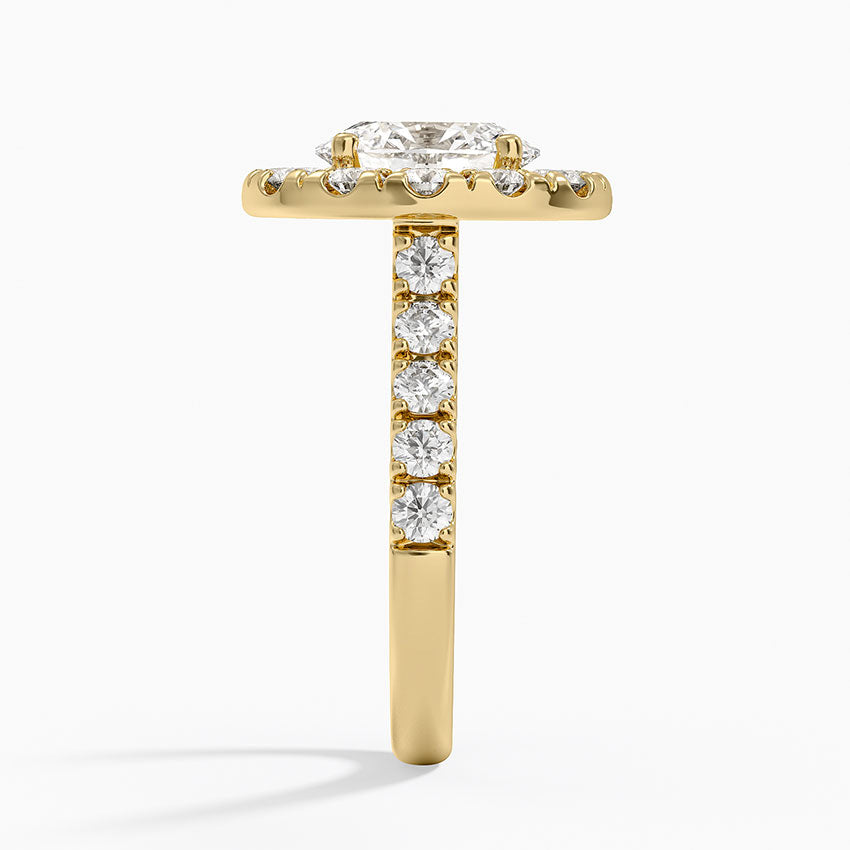 Adele Halo Diamond Ring