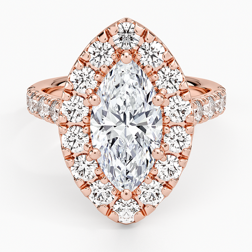 Adele Halo Diamond Ring