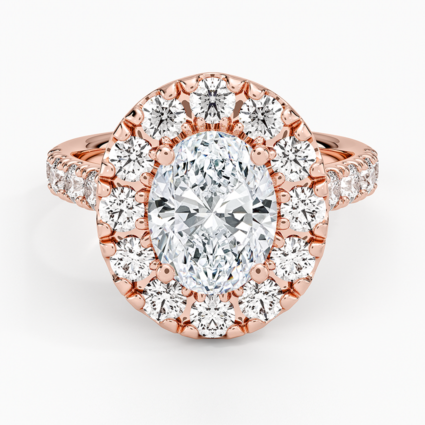 Adele Halo Diamond Ring