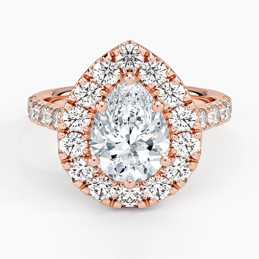 Adele Halo Diamond Ring