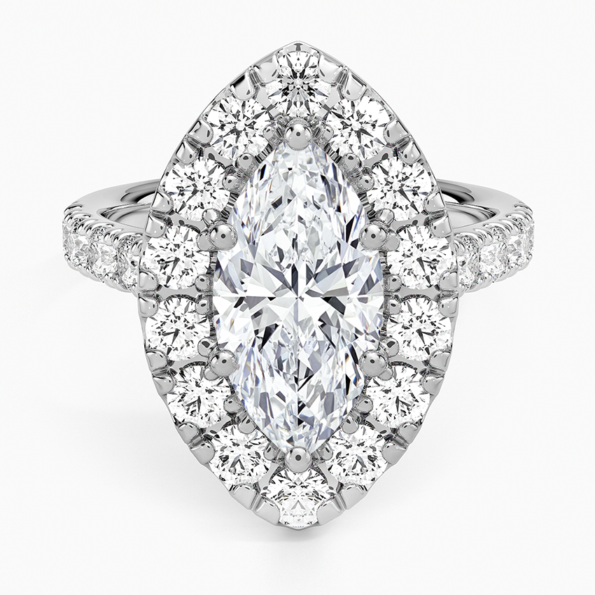 Adele Halo Diamond Ring