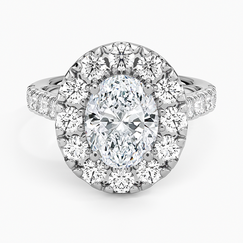 Adele Halo Diamond Ring