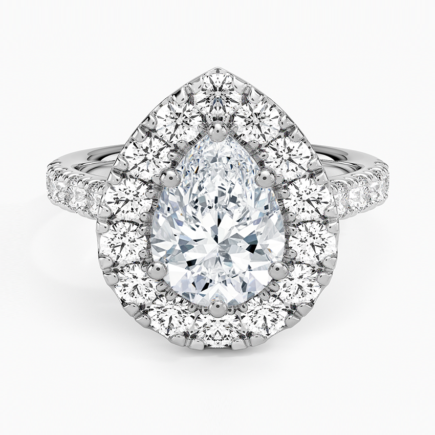 Adele Halo Diamond Ring