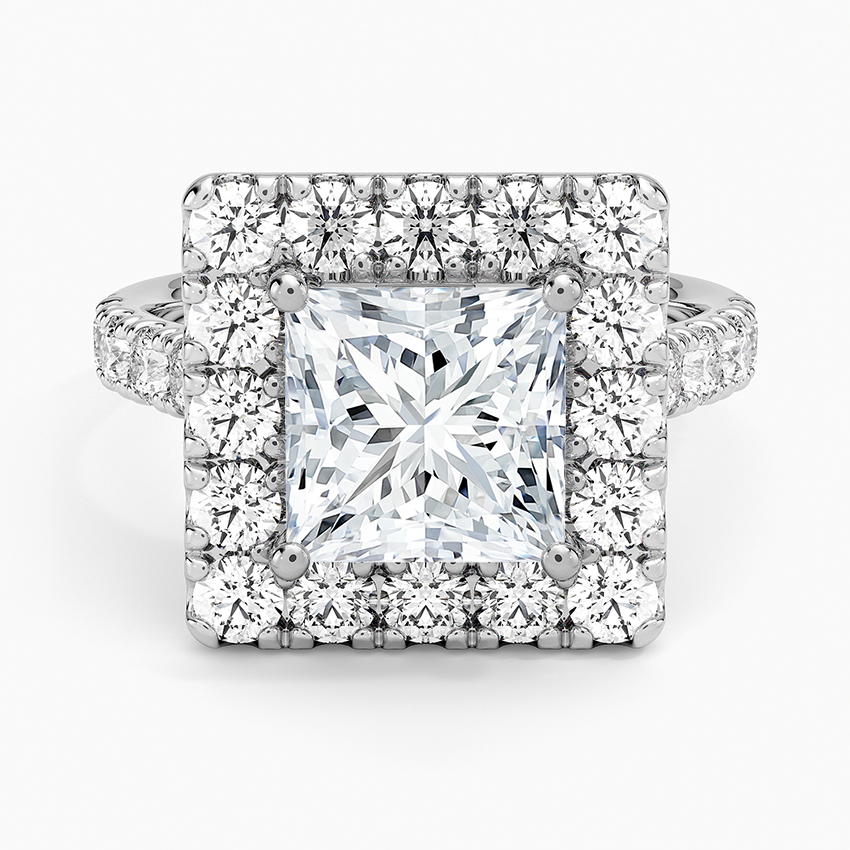 Adele Halo Diamond Ring