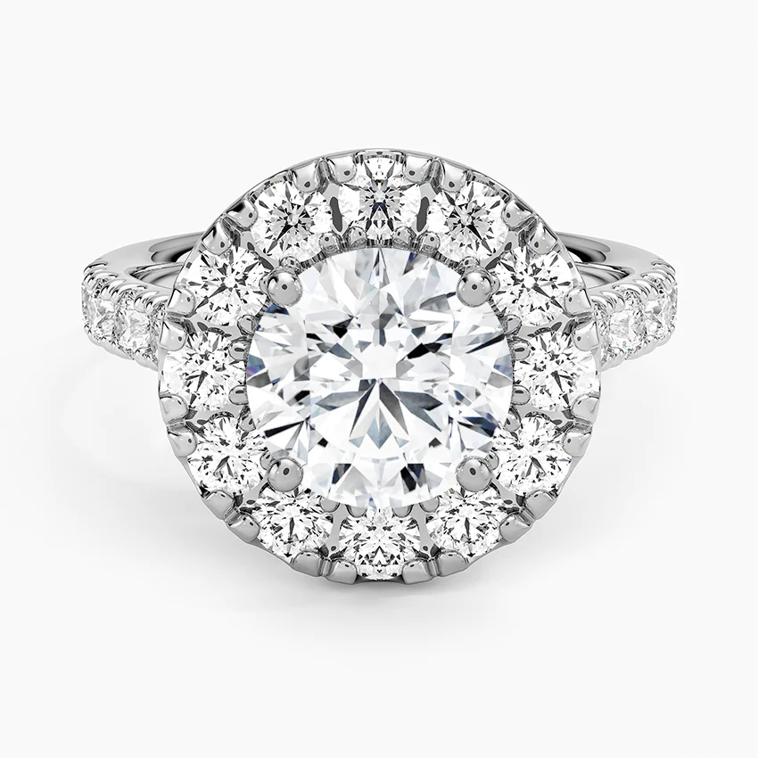 Adele Halo Diamond Ring