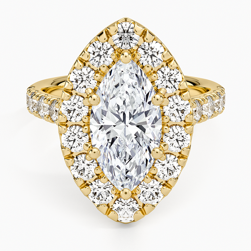 Adele Halo Diamond Ring