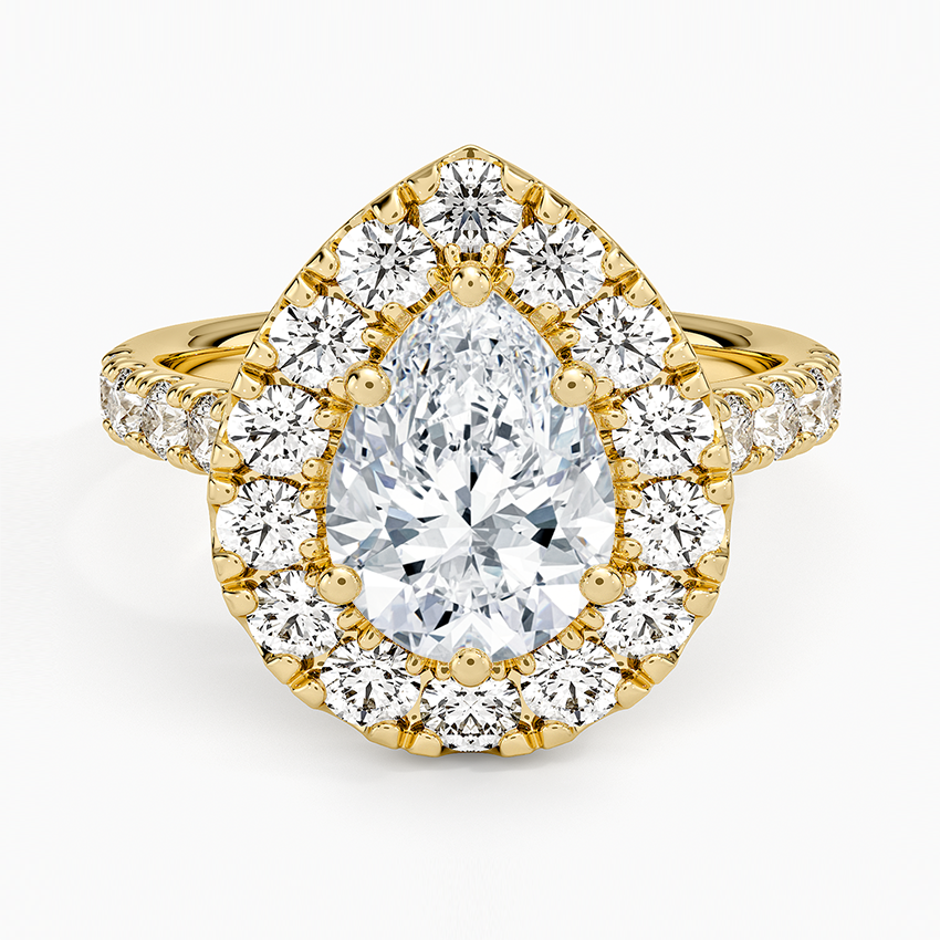 Adele Halo Diamond Ring