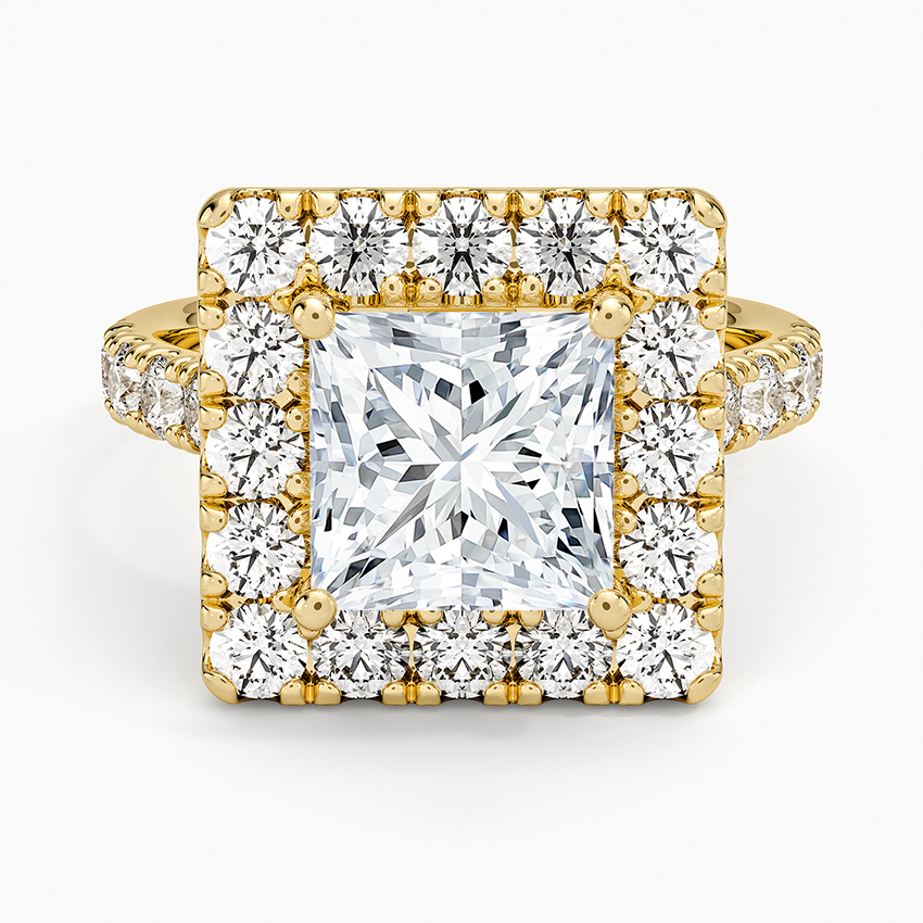 Adele Halo Diamond Ring