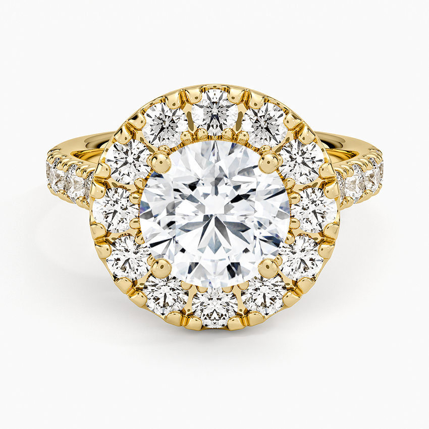 Adele Halo Diamond Ring