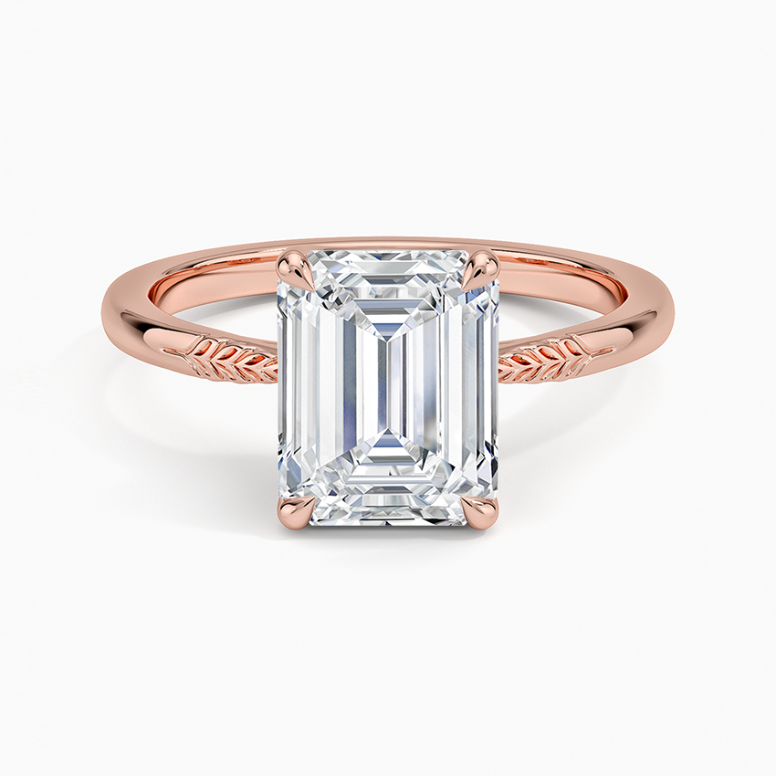 Laurel Engraved Ring