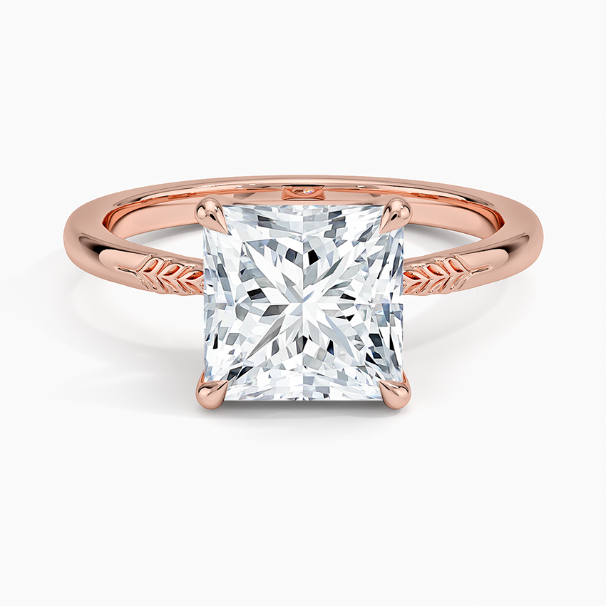 Laurel Engraved Ring