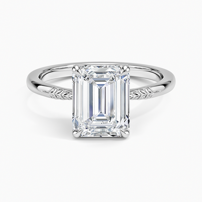 Laurel Engraved Ring
